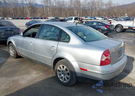2003 Volkswagen Passat Gls V6 z USA, uszkodzony, nr VIN WVWPH63B63P334603